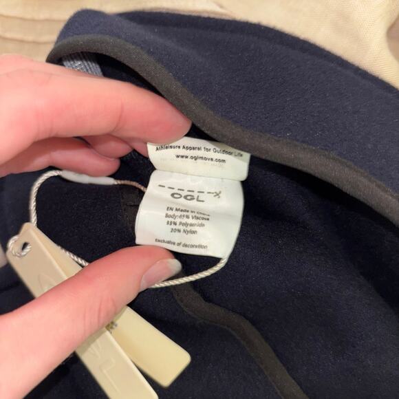 NWT OGL Wool-Like Flared Maxi Skirt – Navy – Size XS - Picture 13 of 15